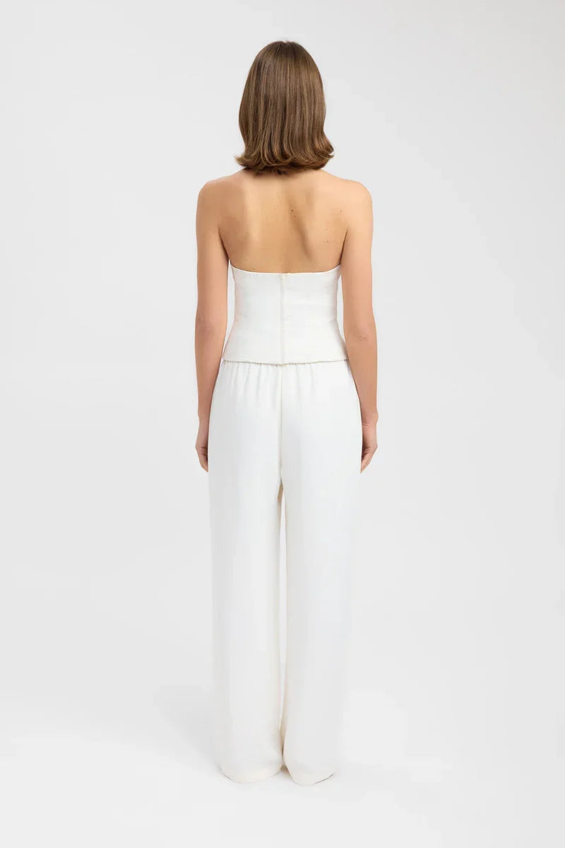 KAYO | DEEP CUT-OUT HALTERNECK