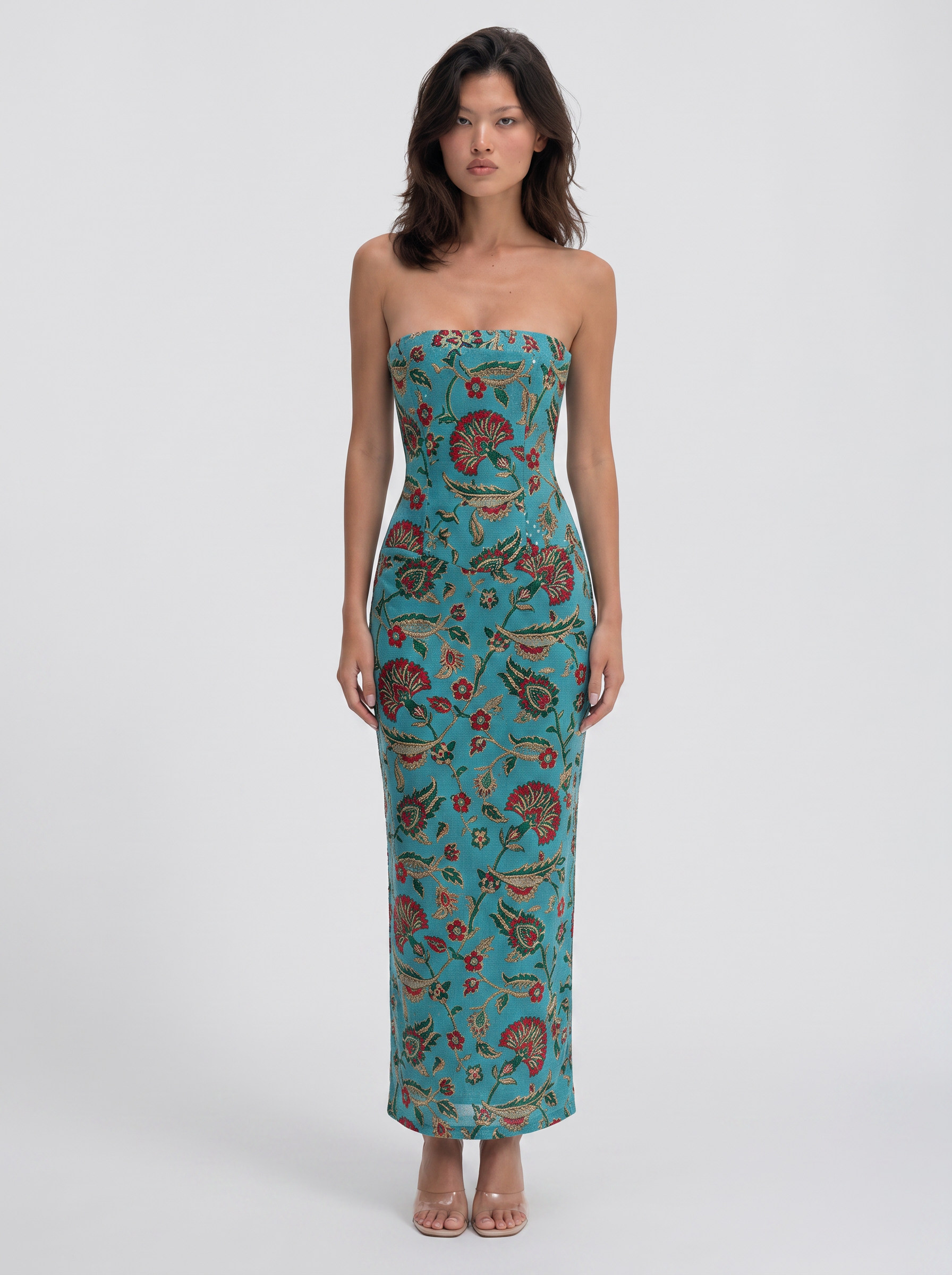 The Seraphine Blue Maxi dress