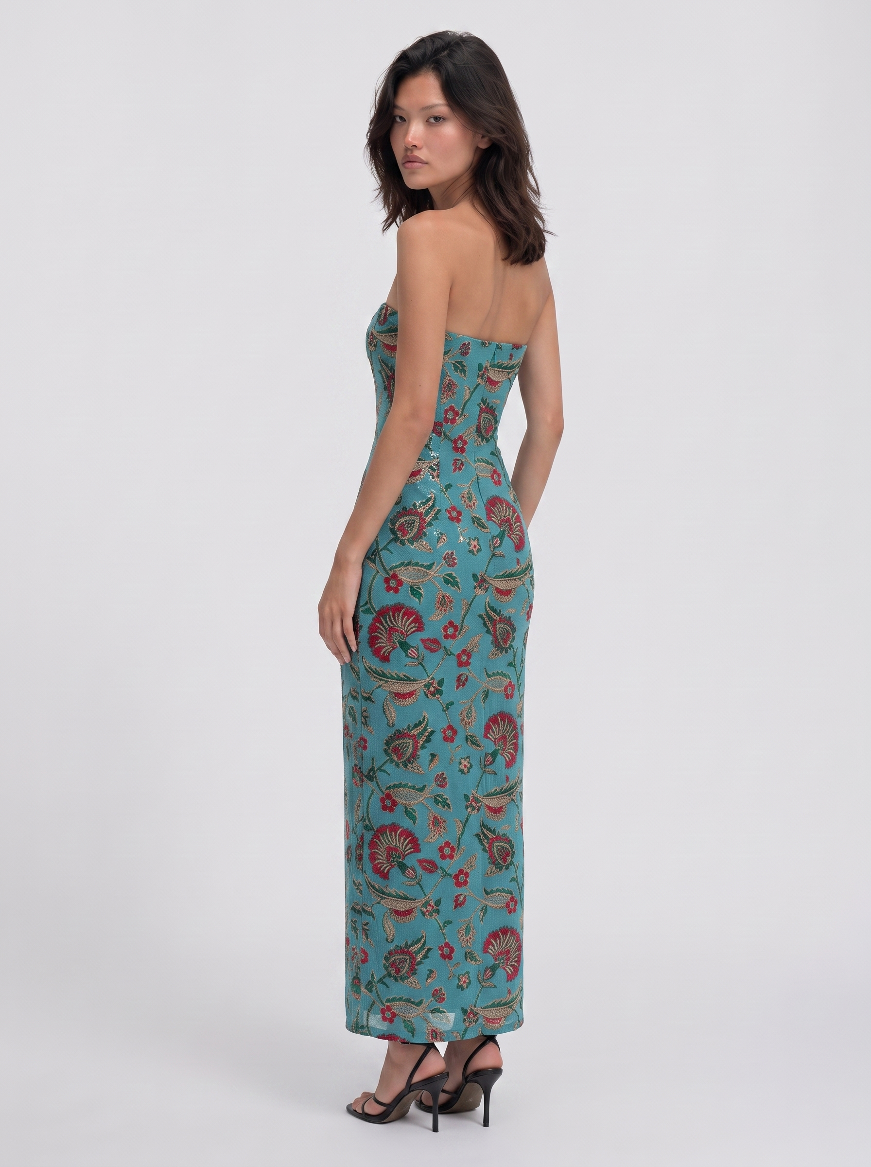The Seraphine Blue Maxi dress