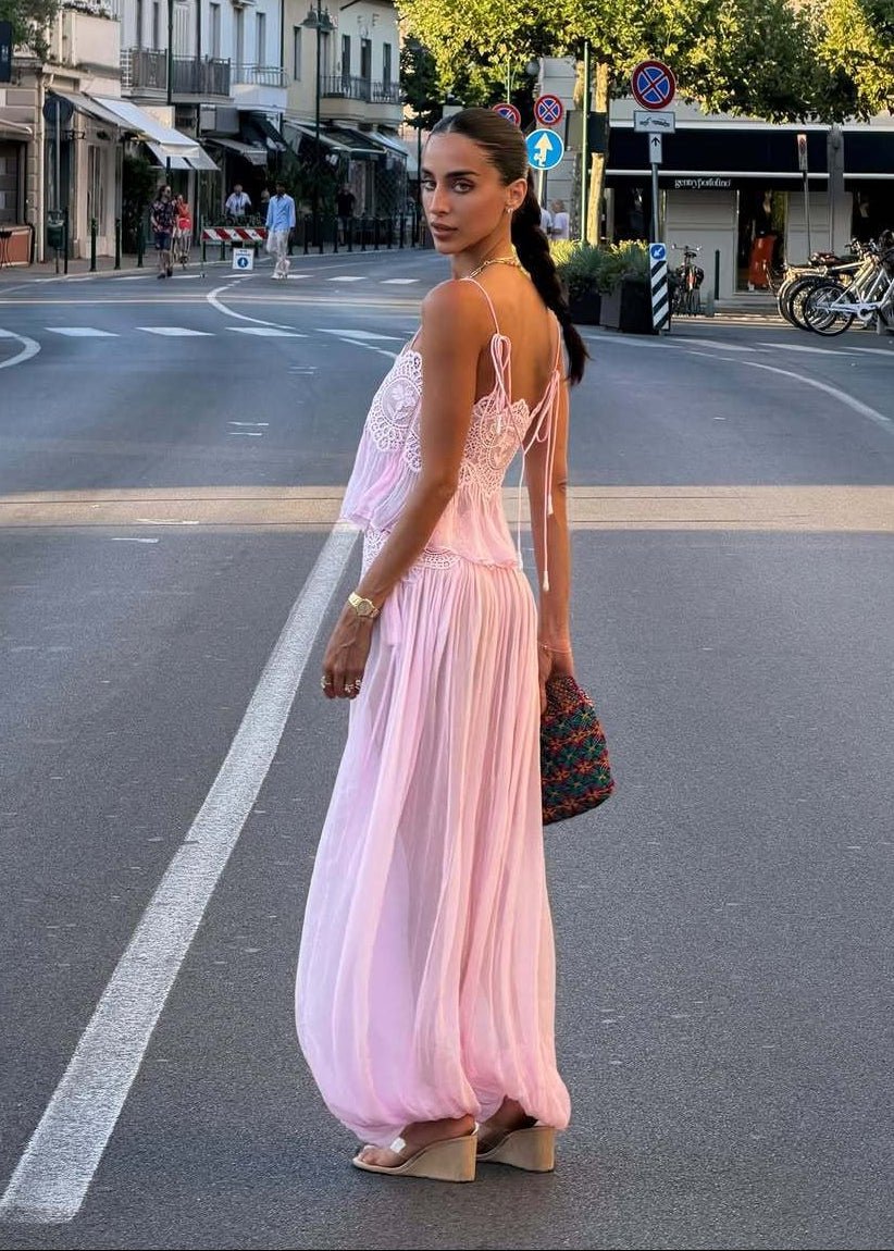 Chiffon Pant Set