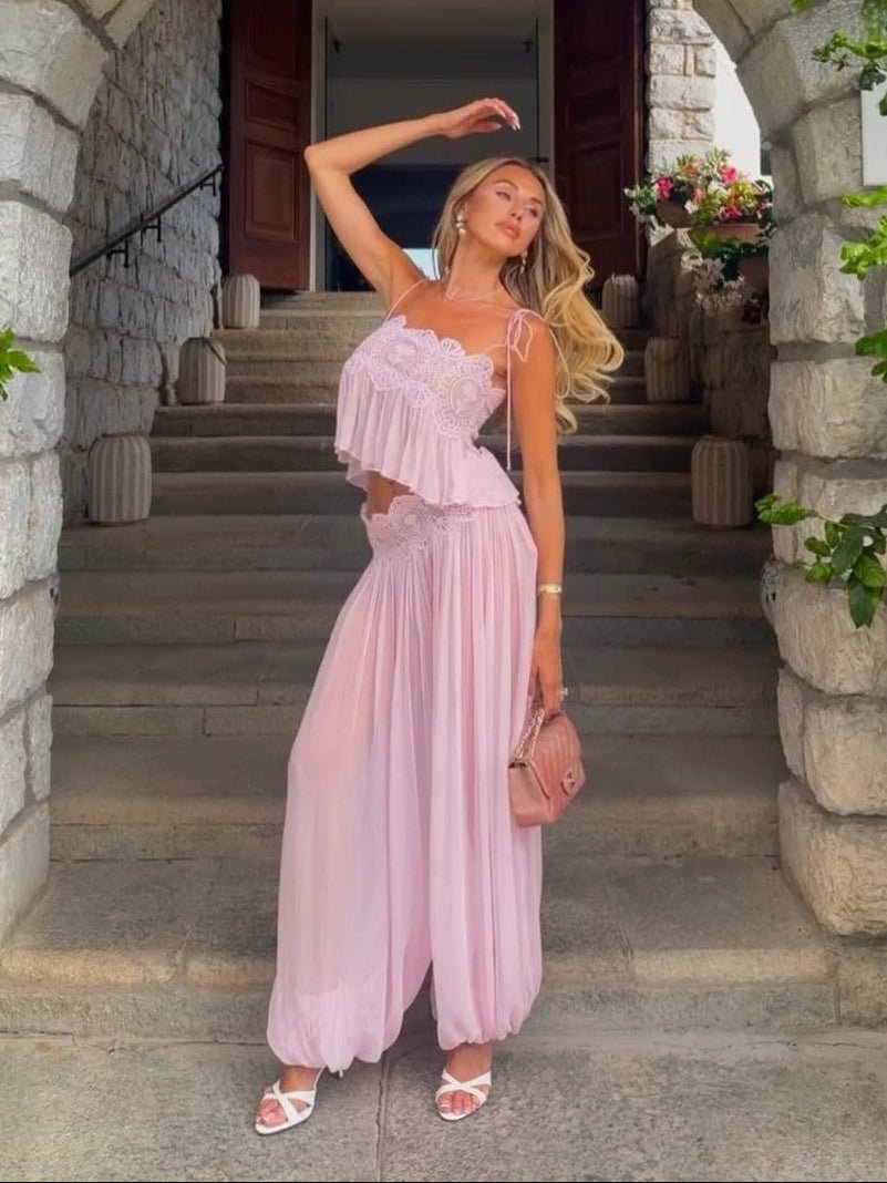 Chiffon Pant Set