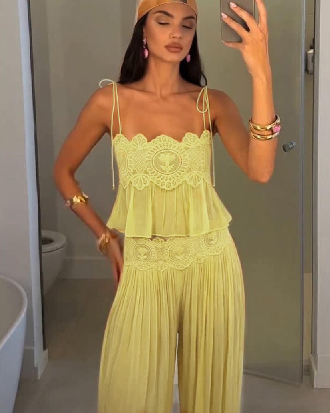 Chiffon Pant Set